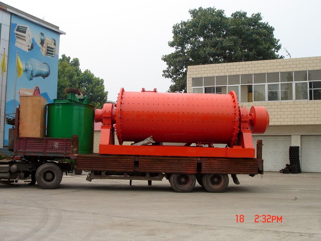 granite and iron ore grinding process