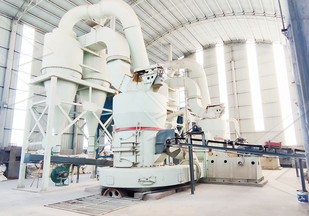 High-quality gypsum powder after grinding