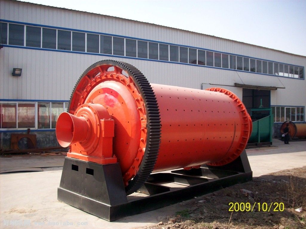Industrial ore grinding application