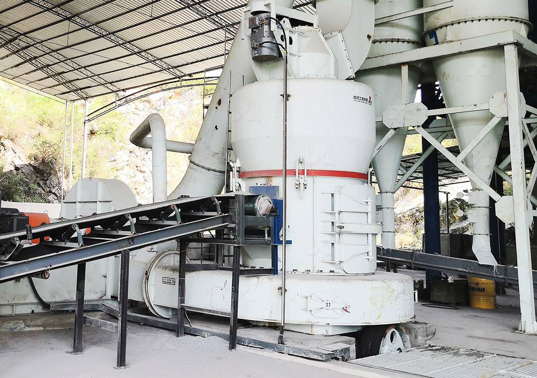 Lime grinding production process diagram