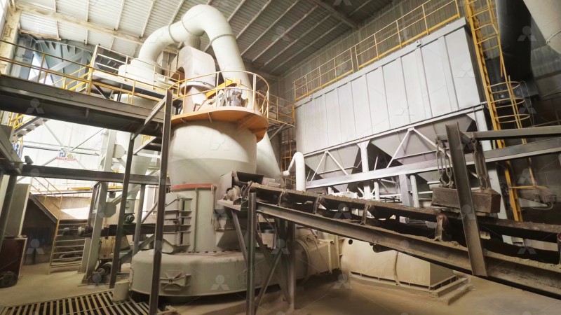 Modern mineral grinding plant overview