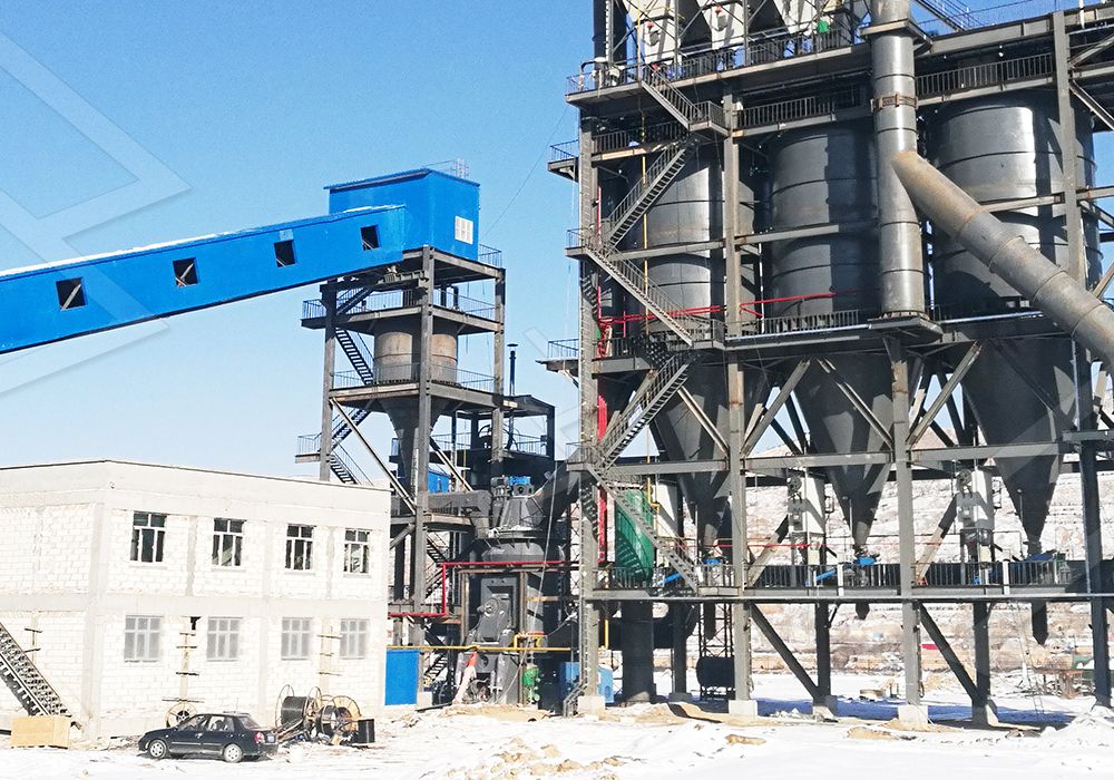 Slag grinding process diagram at Yuxi milling plant
