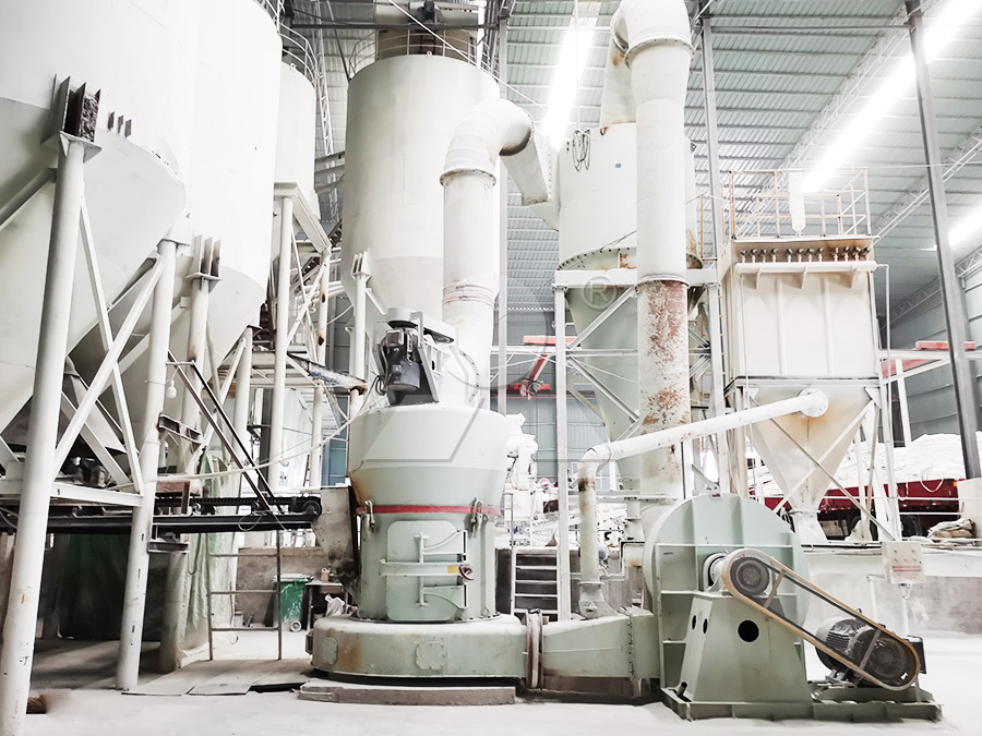 Vertical cement grinding mill in a production line