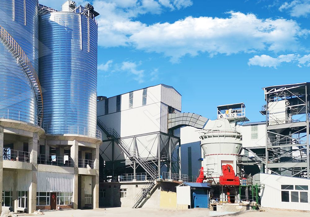 Vertical mill for basalt grinding