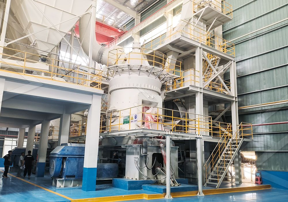 Coal grinding process diagram