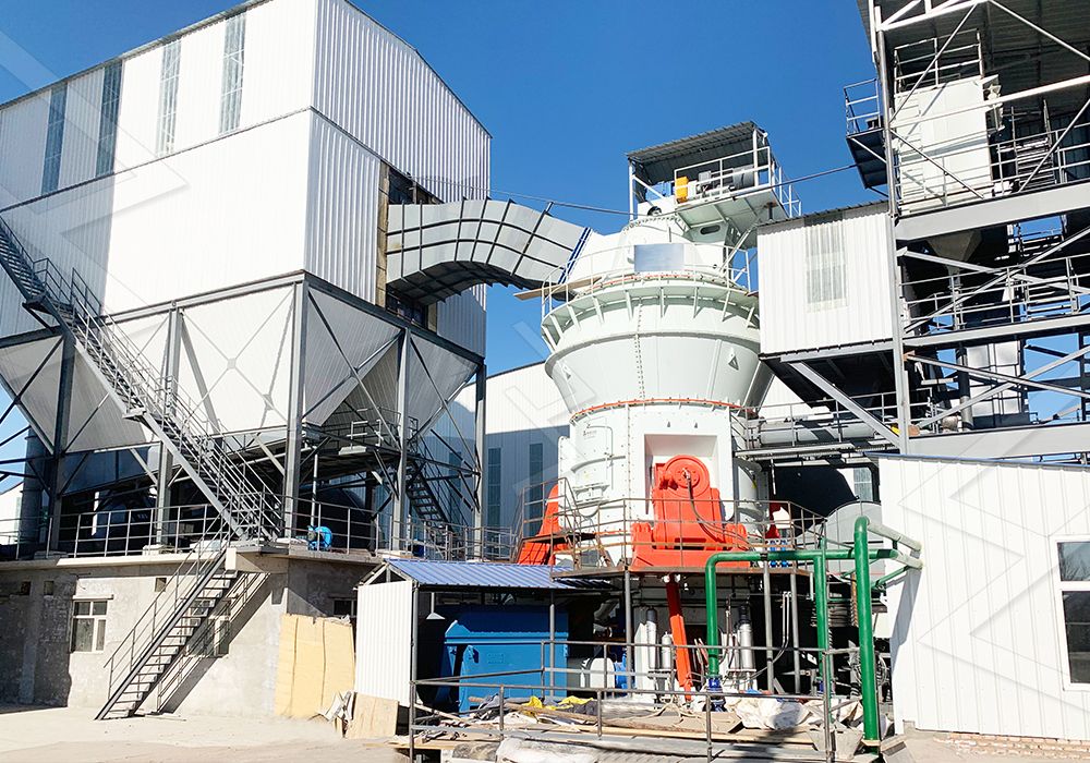 Coal grinding process diagram