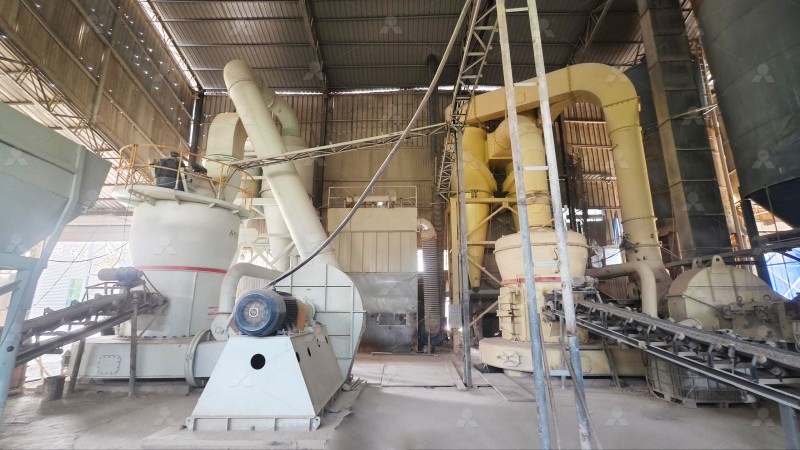 Industrial application of grinding mills