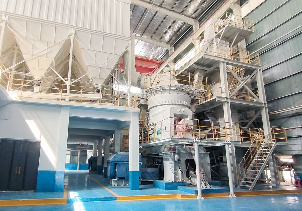 LUM vertical mill technical diagram