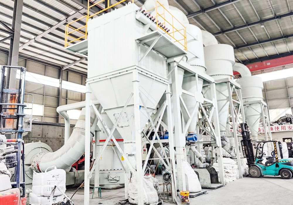 MTM130 trapezoidal mill installation