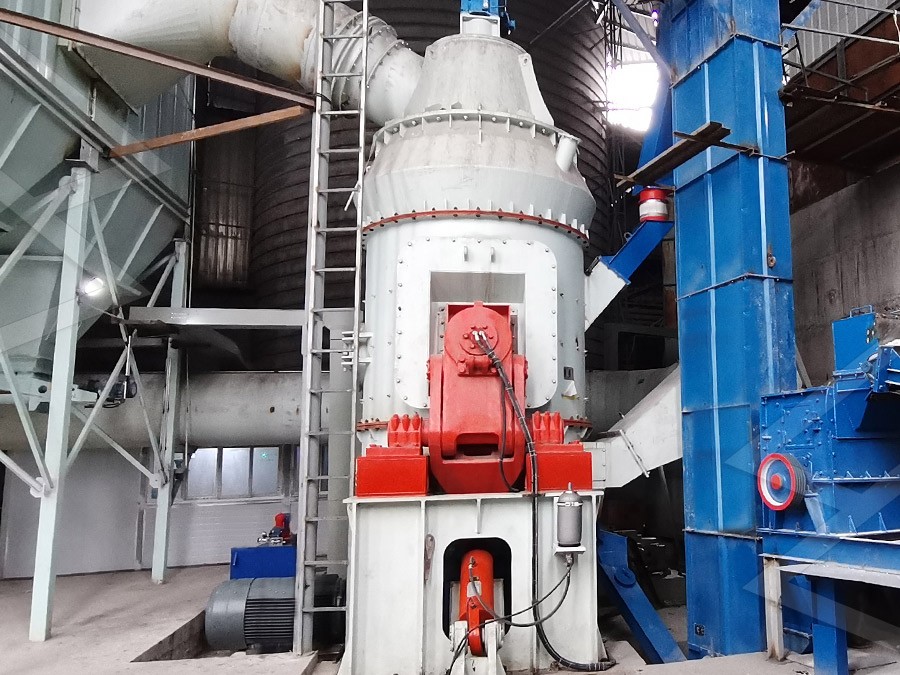 Vertical mill for magnesite sand grinding process