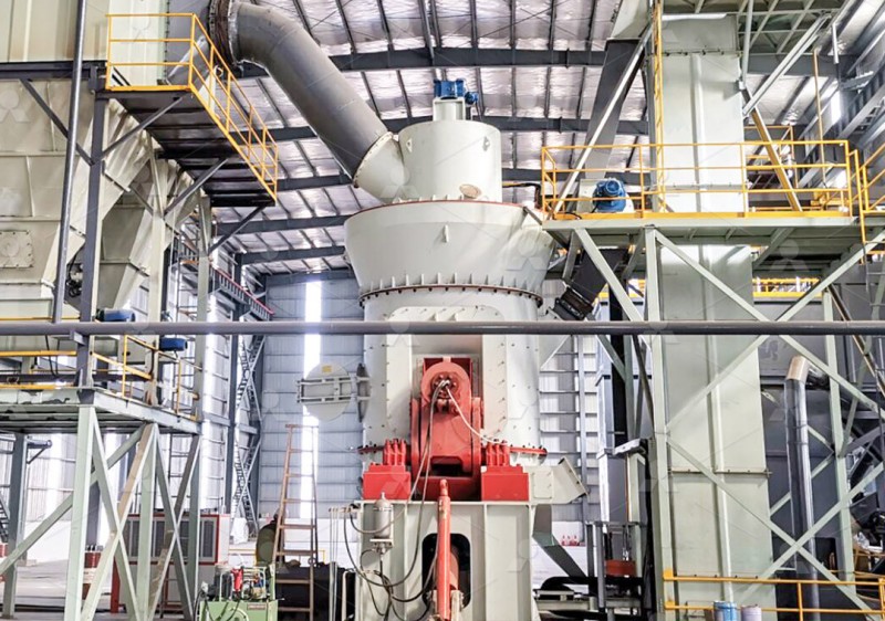 Industrial grinding mill for slag processing in a modern plant