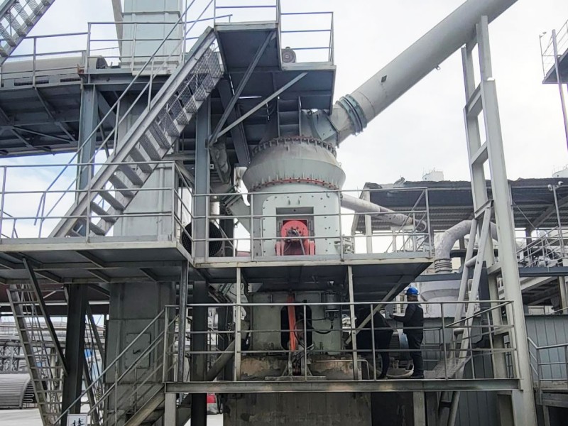 LUM vertical mill installed in a coal processing plant