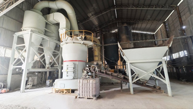 Powder milling process flow diagram